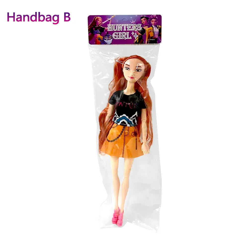 K-Pop Demon Hunters Vinyl Toy - Rumi Mira Zoi Character Figurines