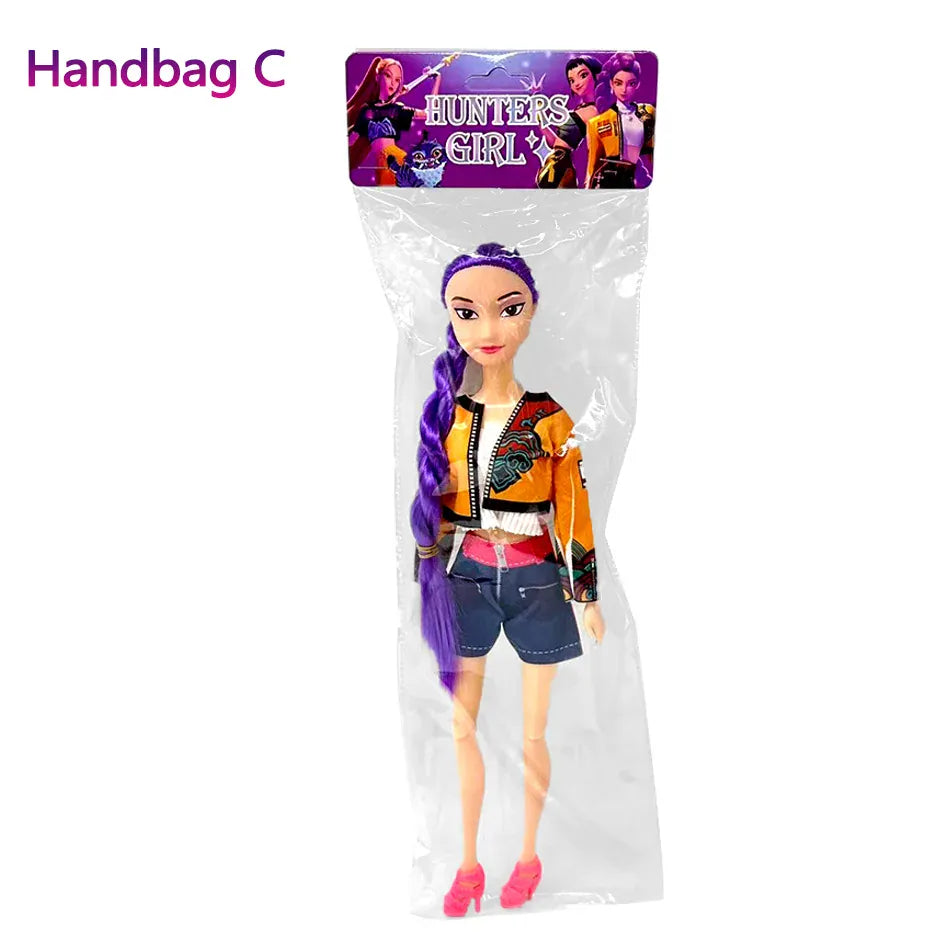 K-Pop Demon Hunters Vinyl Toy - Rumi Mira Zoi Character Figurines