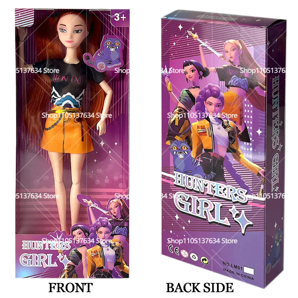 K-Pop Demon Hunters Vinyl Toy - Rumi Mira Zoi Character Figurines