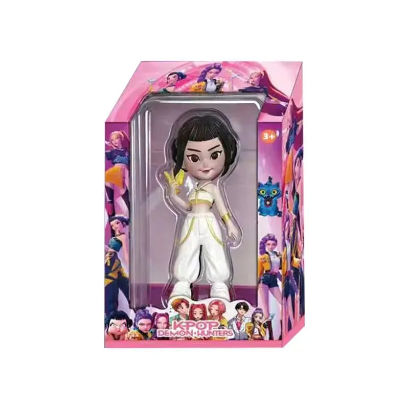 2026NEW Kpop Devil Hunter Rumi Zoe Mira anime polyvinyl chloride character collection desktop trinkets Childrens New Year gift
