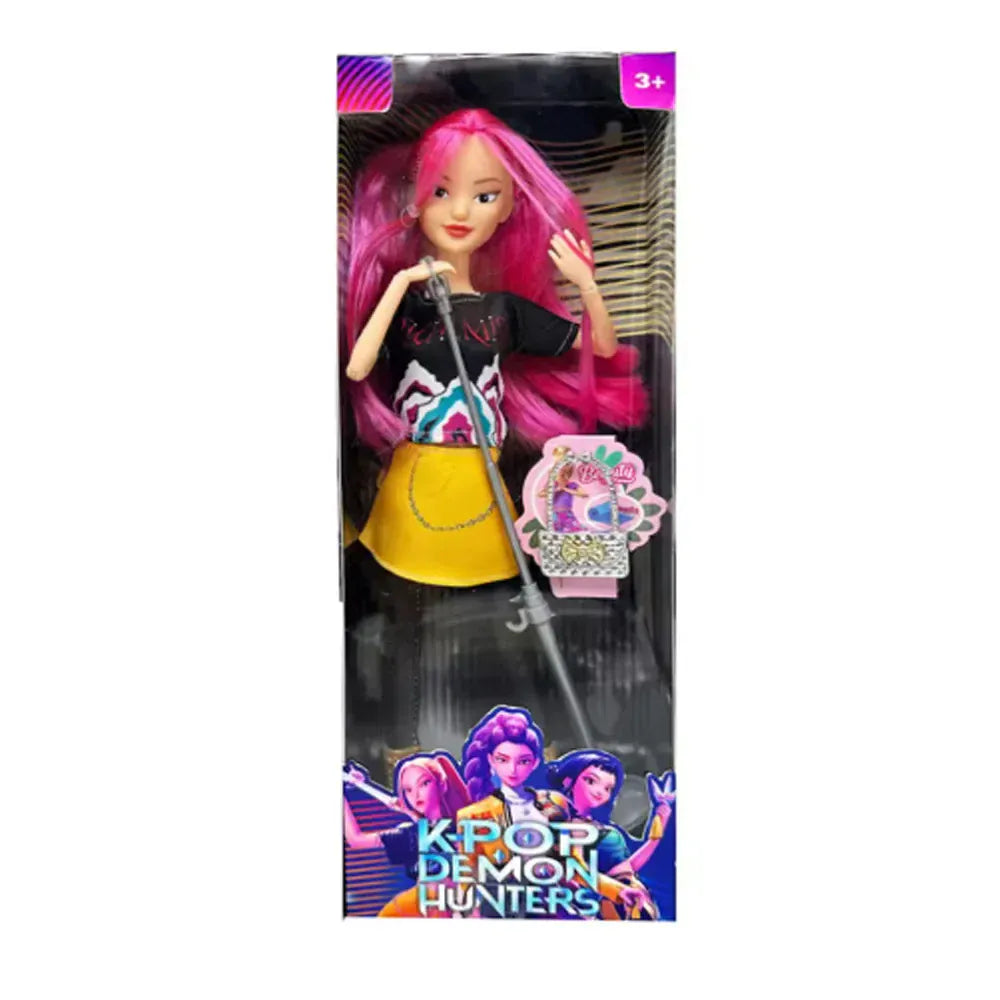 Exclusive K-POP Anime Demon Hunters Witch Hunter Group High Appearance  Doll Decorative Doll Girl's  Holiday Gifts Collectible