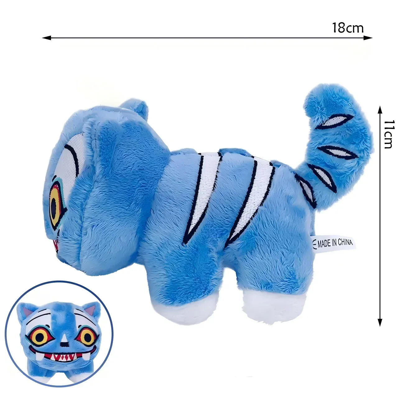 Hot Anime Kpop Demon Hunters Plush Cute K-POP Tiger Plushies Soft Stuffed Desk Decoration Doll Toy Fans Gift.