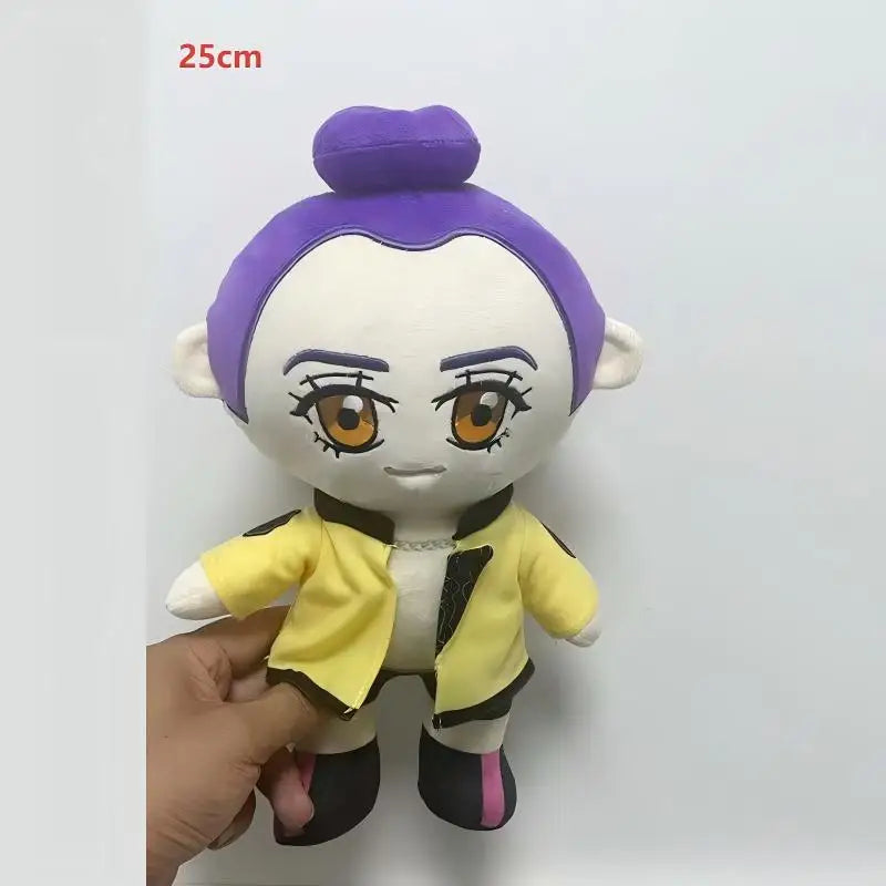 Hot Anime Kpop Demon Hunters Plush Cute K-POP Tiger Plushies Soft Stuffed Desk Decoration Doll Toy Fans Gift.