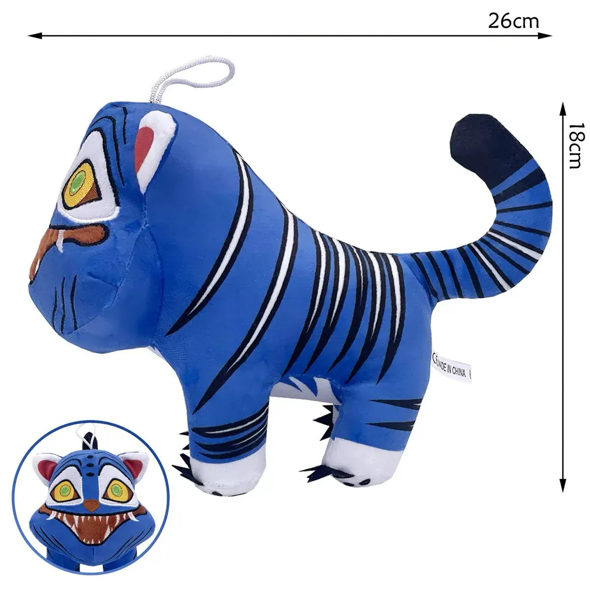 Hot Anime Kpop Demon Hunters Plush Cute K-POP Tiger Plushies Soft Stuffed Desk Decoration Doll Toy Fans Gift.