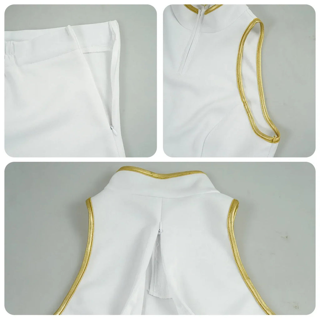 Kids Rumi Zoey Mira Cosplay KPop Demon Hunters Costume Women Girls Black Golden Suit Saja Boys Halloween Role Playing Outfits