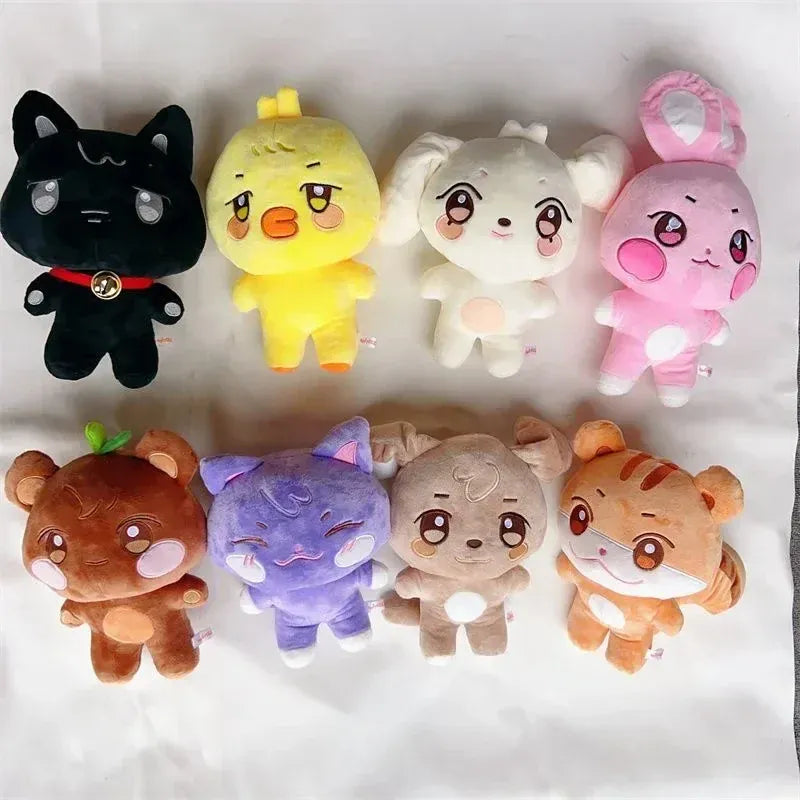 Kpop ATEEZ Aniteez Plush Kawaii Cartoon Stuffed Animals Doll Cute Stuffed Toys Pillows Home Decoration Gifts