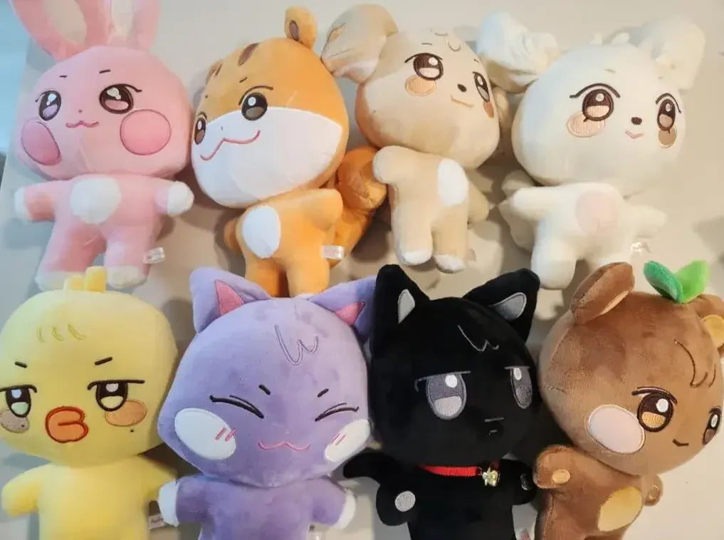 Kpop ATEEZ Aniteez Plush Kawaii Cartoon Stuffed Animals Doll Cute Stuffed Toys Pillows Home Decoration Gifts