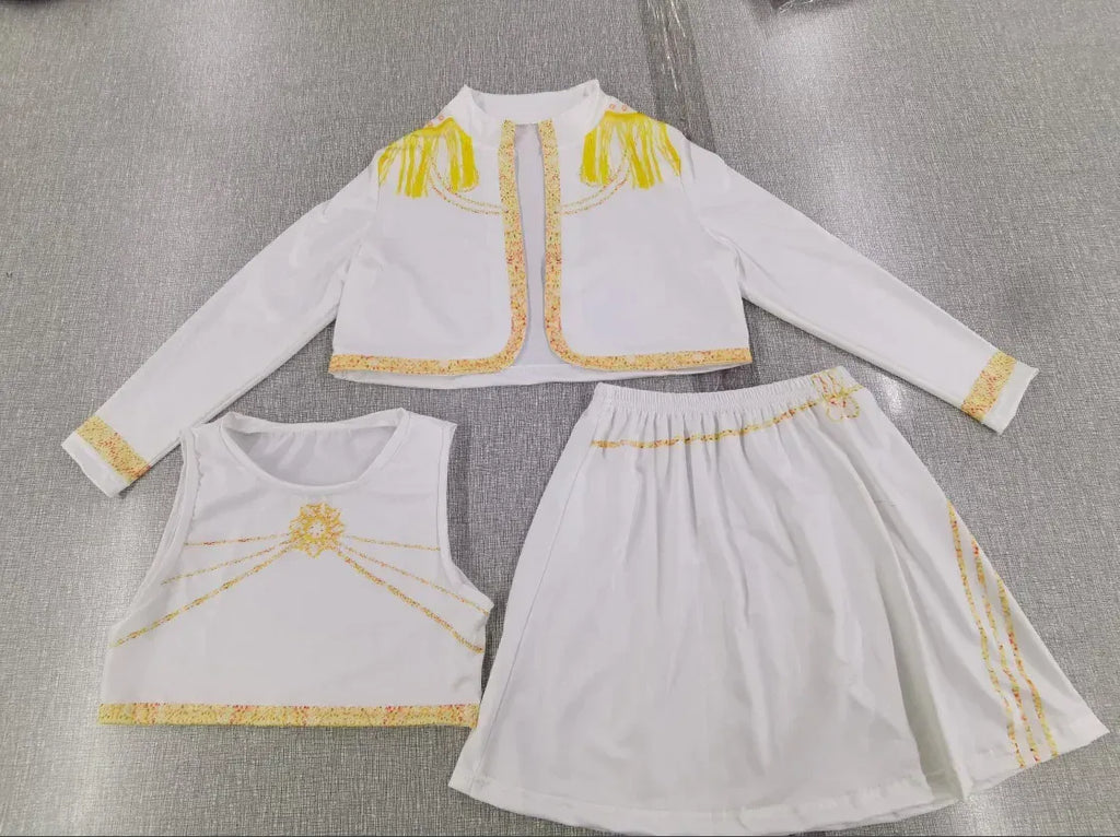 Kpop Demon Hunter Cosplay Costume, Rumi Zoey Mira, Girls Style, Kids Stage Show Clothing, Halloween