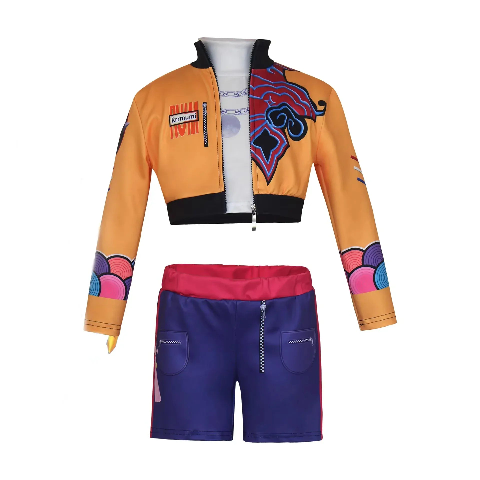 Kpop Demon Hunter Cosplay Costume, Rumi Zoey Mira, Girls Style, Kids Stage Show Clothing, Halloween