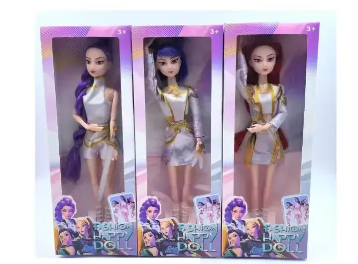 K-pop Demon Hunters 30cm Action Doll Toy Set Rumi Mila Zoe Girls