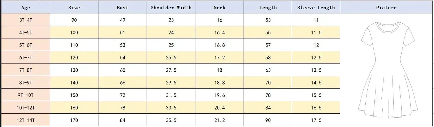 K-pop Demon Hunters Girls Kids Dress Summer Cartoon Anime Graphic Short Sleeve Beach Sundress Casual Nightgown