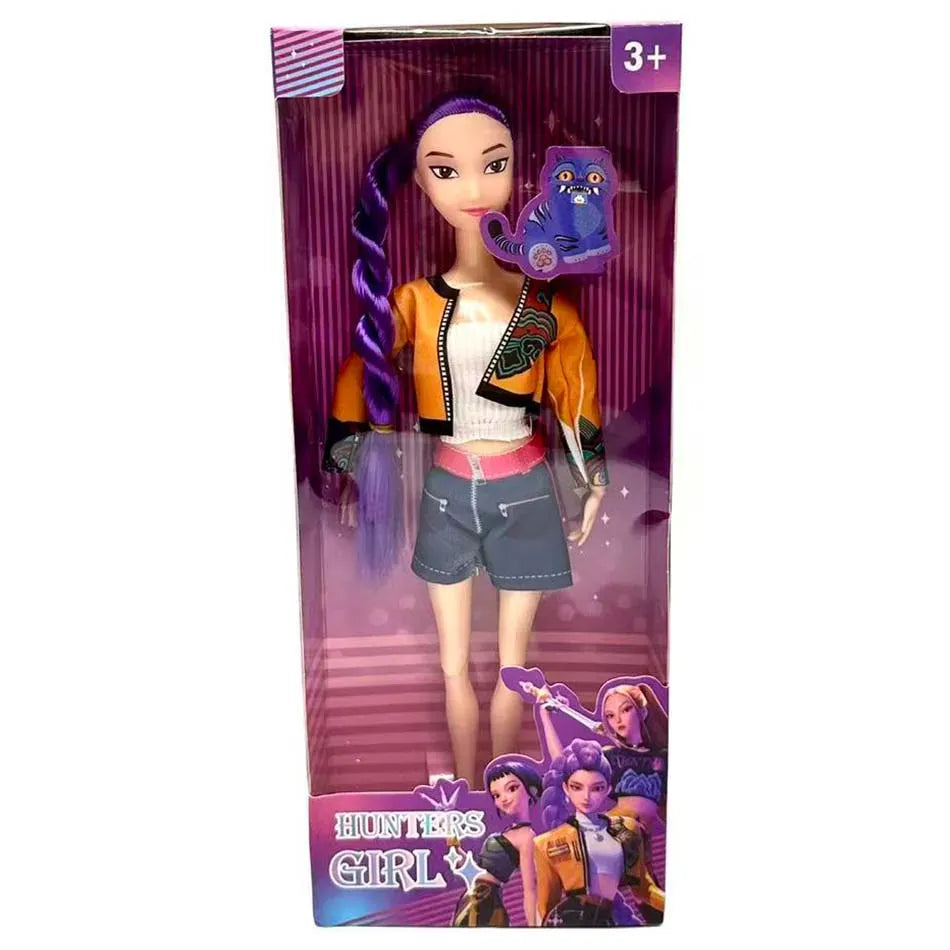 NEW Anime 30CM K-Pop Demon Hunters Doll Vinyl Toy