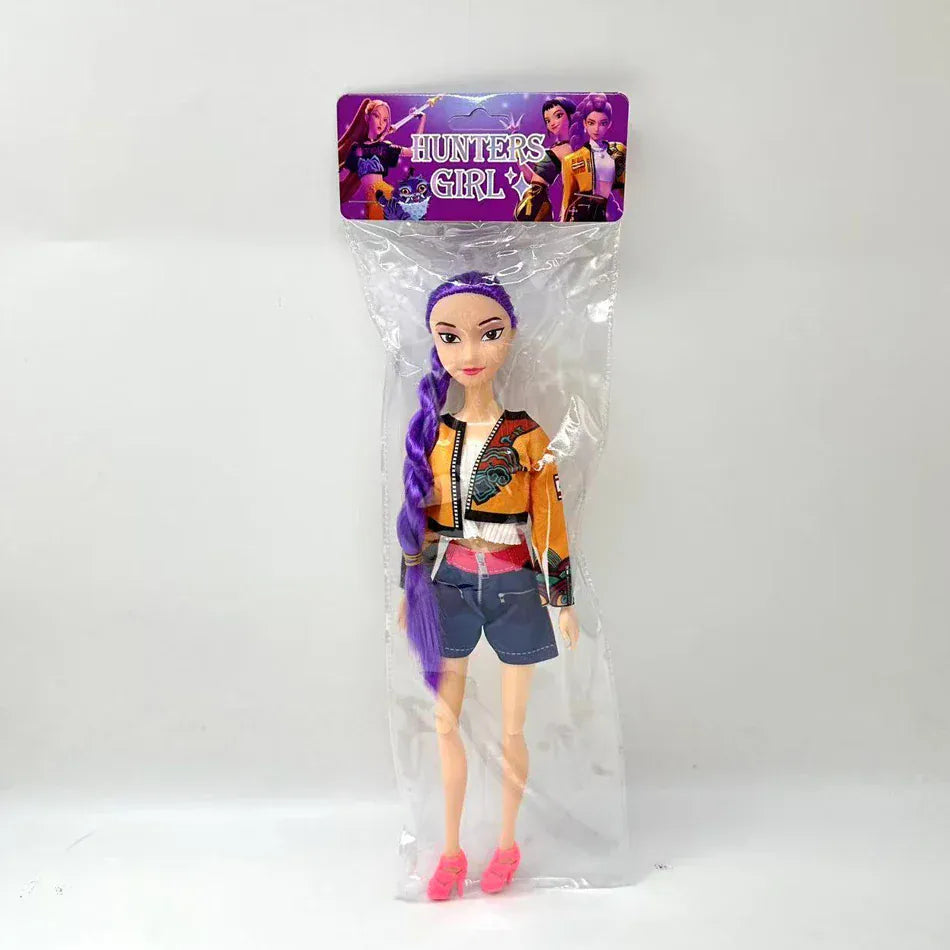 NEW Anime 30CM K-Pop Demon Hunters Doll Vinyl Toy