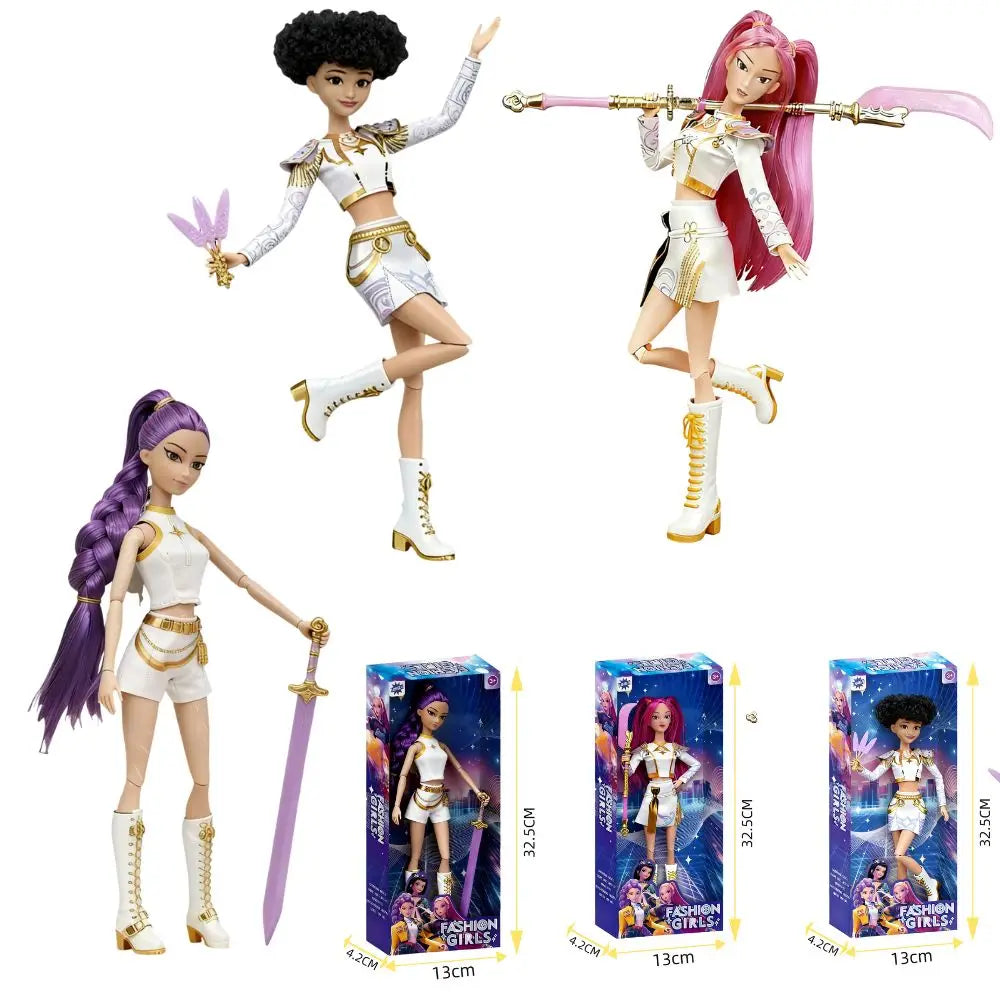 New Anime K-Pop Demon Hunter Action Doll