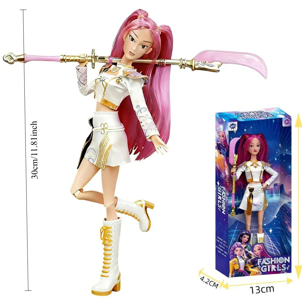 New Anime K-Pop Demon Hunter Action Doll