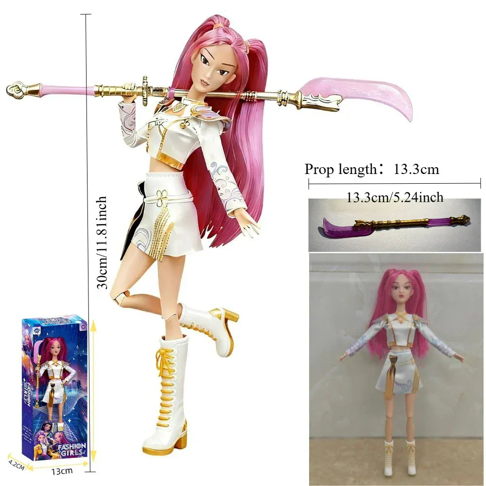New Anime K-Pop Demon Hunter Action Doll