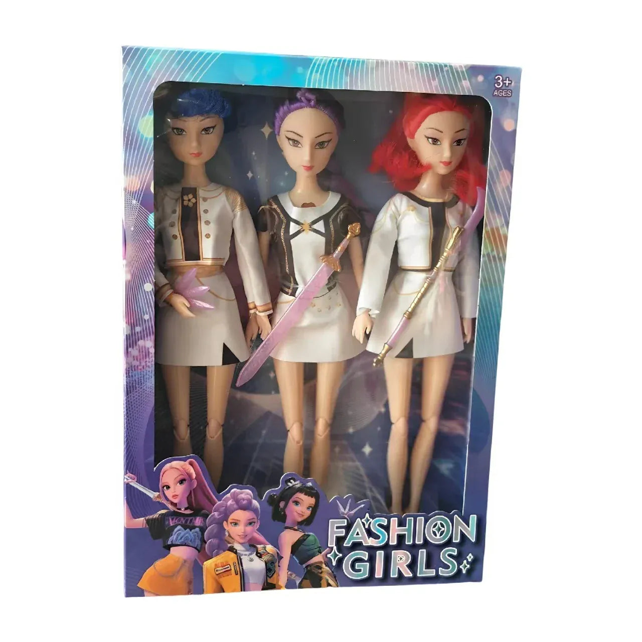 New Anime K-Pop Demon Hunter Action Doll