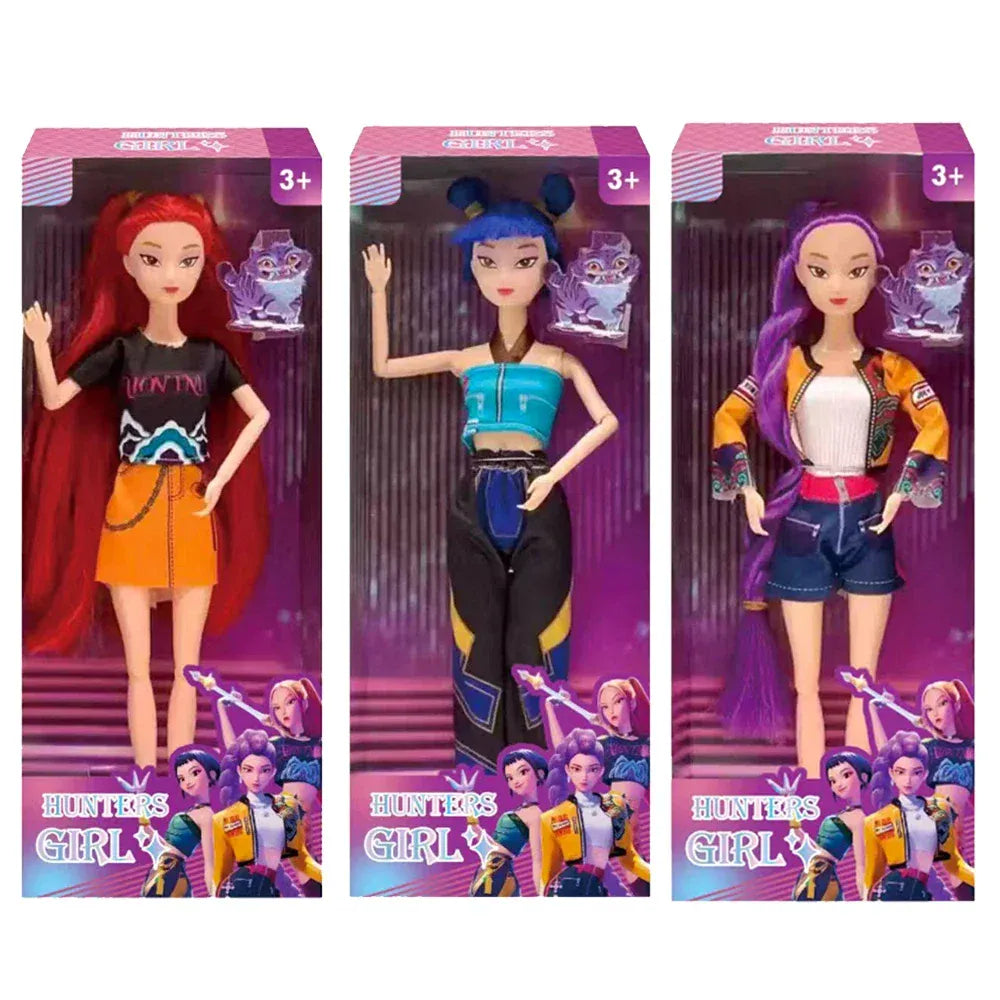 NEW Anime K-Pop Demon Hunters Doll Vinyl Toy