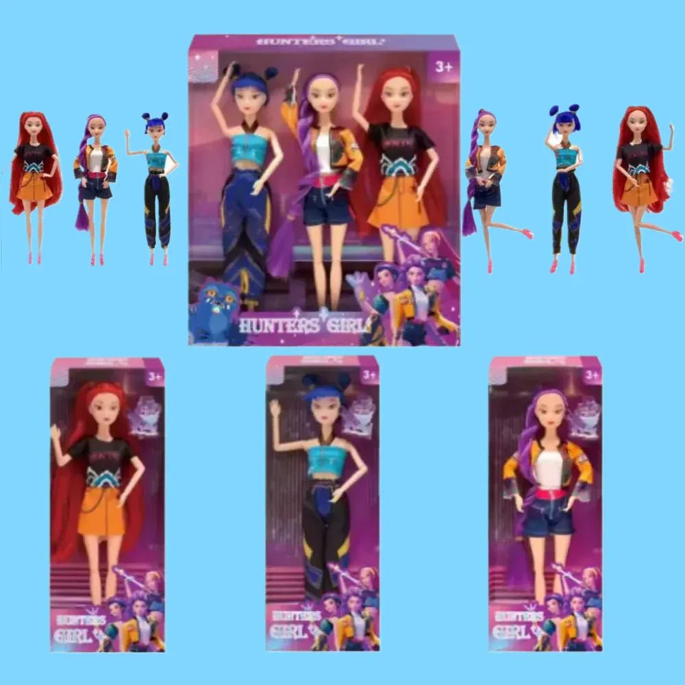 NEW Anime K-Pop Demon Hunters Doll Vinyl Toy