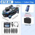New GT8 Drone 8K Professional HD Dual Cameras Screen Remote 5G WIFI Brushless Motor Obstacle Avoidance Foldable Quadcopter Toys